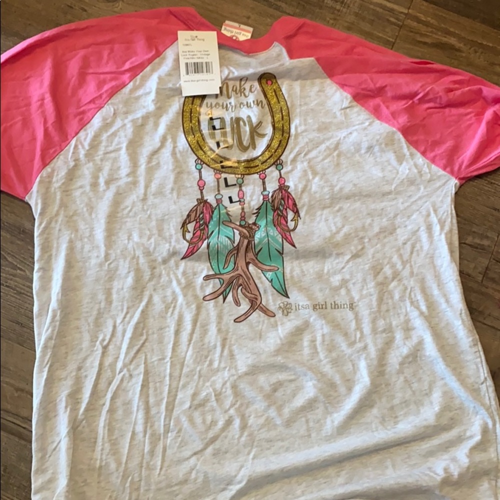 It’s a girl thing raglan